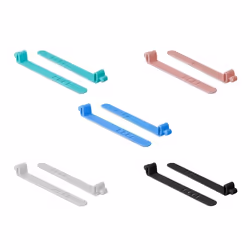 DeLOCK 18829, Attache de câble détachable, Silicone, Couleurs assorties, 95 mm, 11 mm, 1,5 mm