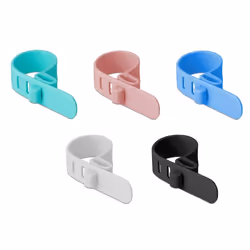 DeLOCK 18829 serre-câbles Attache de câble détachable Silicone Couleurs assorties 10 pièce(s)
