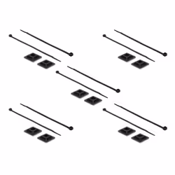 DeLOCK 18831, Noir, Nylon, 10 pièce(s)