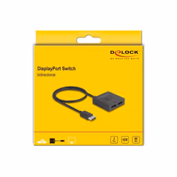 DeLOCK 18906 commutateur vidéo DisplayPort - Vue supplémentaire 2