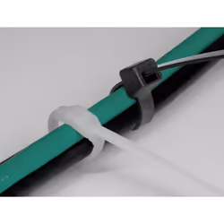 DeLOCK Serre-câble avec tête plate L 280 x l 3,6 mm, 100 unités