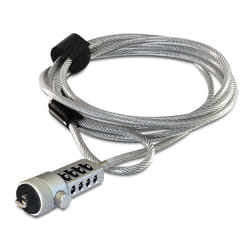 Navilock 20643 câble antivol Argent 1,8 m