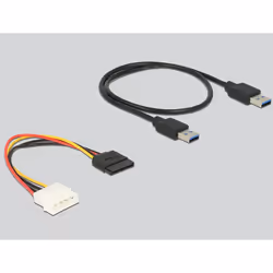DeLOCK 41423 carte et adaptateur d'interfaces Interne PCI, SATA, USB 3.2 Gen 1 (3.1 Gen 1)