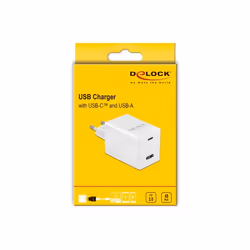 DeLOCK 41448 chargeur d'appareils mobiles Universel Blanc Secteur Intérieure
