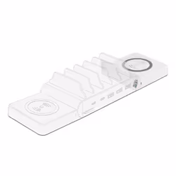 DeLOCK 41451 chargeur d'appareils mobiles Universel Blanc USB Recharge sans fil Intérieure