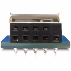 DeLOCK 9-pin 2.54 mm/2 x USB 2.0 1 x 9-pin 2.54 mm 2 x USB 2.0-A Noir, Bleu, Argent