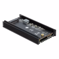DeLOCK 42000, M.2, M.2, Connectivité USB, Noir