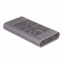 DeLOCK 42027, Enceinte ssd, M.2, M.2, 10 Gbit/s, Connectivité USB, Gris
