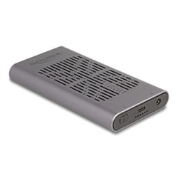 DeLOCK 42027 Boîtier de disques de stockage Enceinte ssd Gris M.2