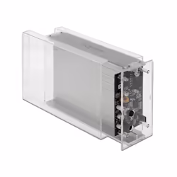 DeLOCK 42624 Boîtier de disques de stockage Boîtier disque dur/SSD Transparent 2.5/3.5"