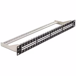 DeLOCK 43280, Noir, Montage de rack, 2U, 482 mm, 150 mm, 44 mm