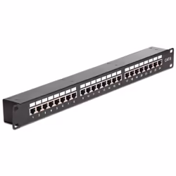 DeLOCK 43295, Cat6, Noir, Montage de rack, 1U, 44 mm, 44 mm