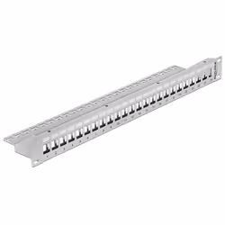 DeLOCK 43302, Gris, Montage de rack, 1U, 44 mm, 92 mm, 482 mm