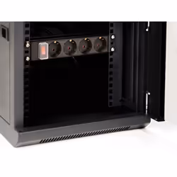 DeLOCK 43417 étagère 6U Supports autoportants, muraux ou au sol Noir - Vue supplémentaire 5