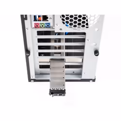 DeLOCK 47037 Obturateur de baie de lecteur Plateau de stockage de disques Noir, Métallique