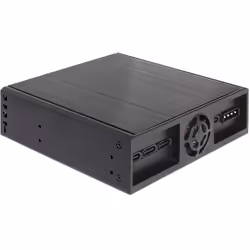 DeLOCK 47220 Obturateur de baie de lecteur Noir - Vue supplémentaire 4