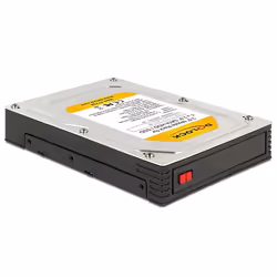 DeLOCK 47224, 2.5", 6 Gbit/s, Échange à chaud, Noir