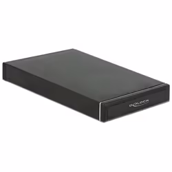 DeLOCK 47226, Boîtier disque dur/SSD, 2.5", Série ATA III, 6 Gbit/s, Connectivité USB, Noir