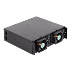 DeLOCK 47235 Obturateur de baie de lecteur 13,3 cm (5.25") Plateau de stockage de disques Noir