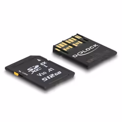 DeLOCK 54092 mémoire flash 512 Go SD UHS-I