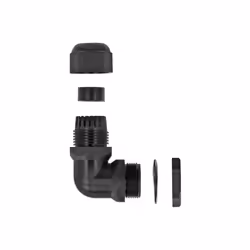 DeLOCK 60294 presse-étoupe Noir Plastique 1 pièce(s)