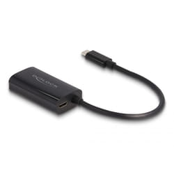 DeLOCK 61026 changeur de genre de câble USB C RJ45 Noir