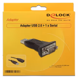 DeLOCK USB2.0 to serial Adapter DB9 - Vue supplémentaire 4