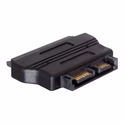 DeLOCK Adapter SATA, SATA 22-pin FM, SATA 13-pin M, Noir