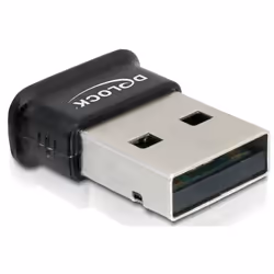 DeLOCK USB 2.0, Bluetooth V4.0, Avec fil, USB, Bluetooth, 3 Mbit/s, Noir