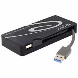 DeLOCK 62461 adaptateur graphique USB Noir