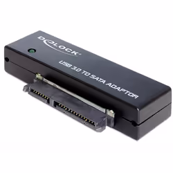 DeLOCK 62486, USB3.0, SATA III, Noir
