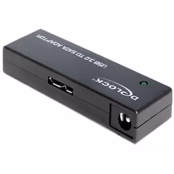 DeLOCK 62486 changeur de genre de câble USB3.0 SATA III Noir
