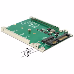 DeLOCK 62544, SATA, M.2, Vert, 100 mm, 70 mm, 7 mm