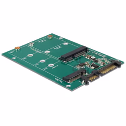 DeLOCK 62670, SATA, M.2, mSATA, 6 Gbit/s, 65,5 mm, 98 mm, Boîte