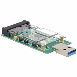 DeLOCK 62681, USB Type-A, mSATA, 5 Gbit/s, Windows 10 Education, Windows 10 Education x64, Windows 10 Enterprise, Windows 10  ...