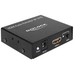 DeLOCK 62692 extension audio/video Récepteur AV Noir