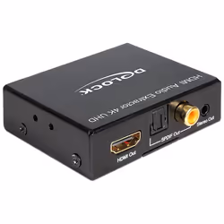 DeLOCK 62692 extension audio/video Récepteur AV Noir