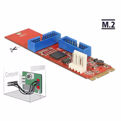DeLOCK 62843 carte et adaptateur d'interfaces Interne USB 3.2 Gen 1 (3.1 Gen 1) - Vue supplémentaire 4