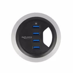 DeLOCK 62868, USB 3.2 Gen 1 (3.1 Gen 1) Type-A, USB 3.2 Gen 1 (3.1 Gen 1) Type-A, 5000 Mbit/s, Noir, 0,95 m, USB
