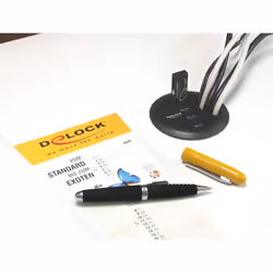 DeLOCK 62868 hub & concentrateur USB 3.2 Gen 1 (3.1 Gen 1) Type-A 5000 Mbit/s Noir