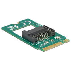 DeLOCK 62876, M.2, SATA, Vert, 6 Gbit/s, 22 mm, 42 mm