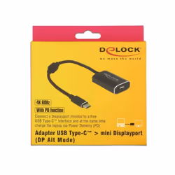 DeLOCK 62990 adaptateur graphique USB 4096 x 2160 pixels Gris