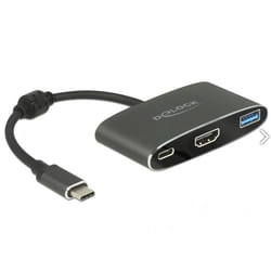 DeLOCK 62991 adaptateur graphique USB 3840 x 2160 pixels Gris