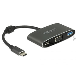 DeLOCK 62992 adaptateur graphique USB 3840 x 2160 pixels Gris