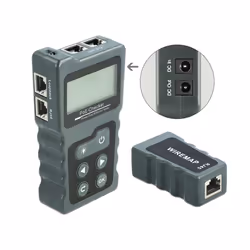 DeLOCK 63110 testeur de câble réseau Testeur de câbles à paire torsadée Gris