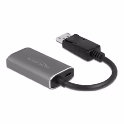 DeLOCK 63118 câble vidéo et adaptateur 0,2 m DisplayPort HDMI Type A (Standard) Gris