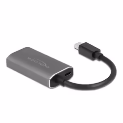 DeLOCK 63200 câble vidéo et adaptateur 0,2 m Mini DisplayPort HDMI Type A (Standard) Gris
