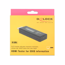 DeLOCK 63327 changeur de genre de câble HDMI-A 19 pin USB Type Micro-B Noir - Vue supplémentaire 4