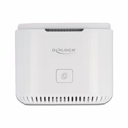 DeLOCK 63331 Boîtier de disques de stockage Enceinte ssd Blanc M.2