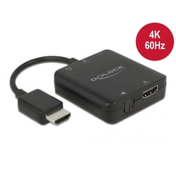 DeLOCK 63333 convertisseur audio Noir